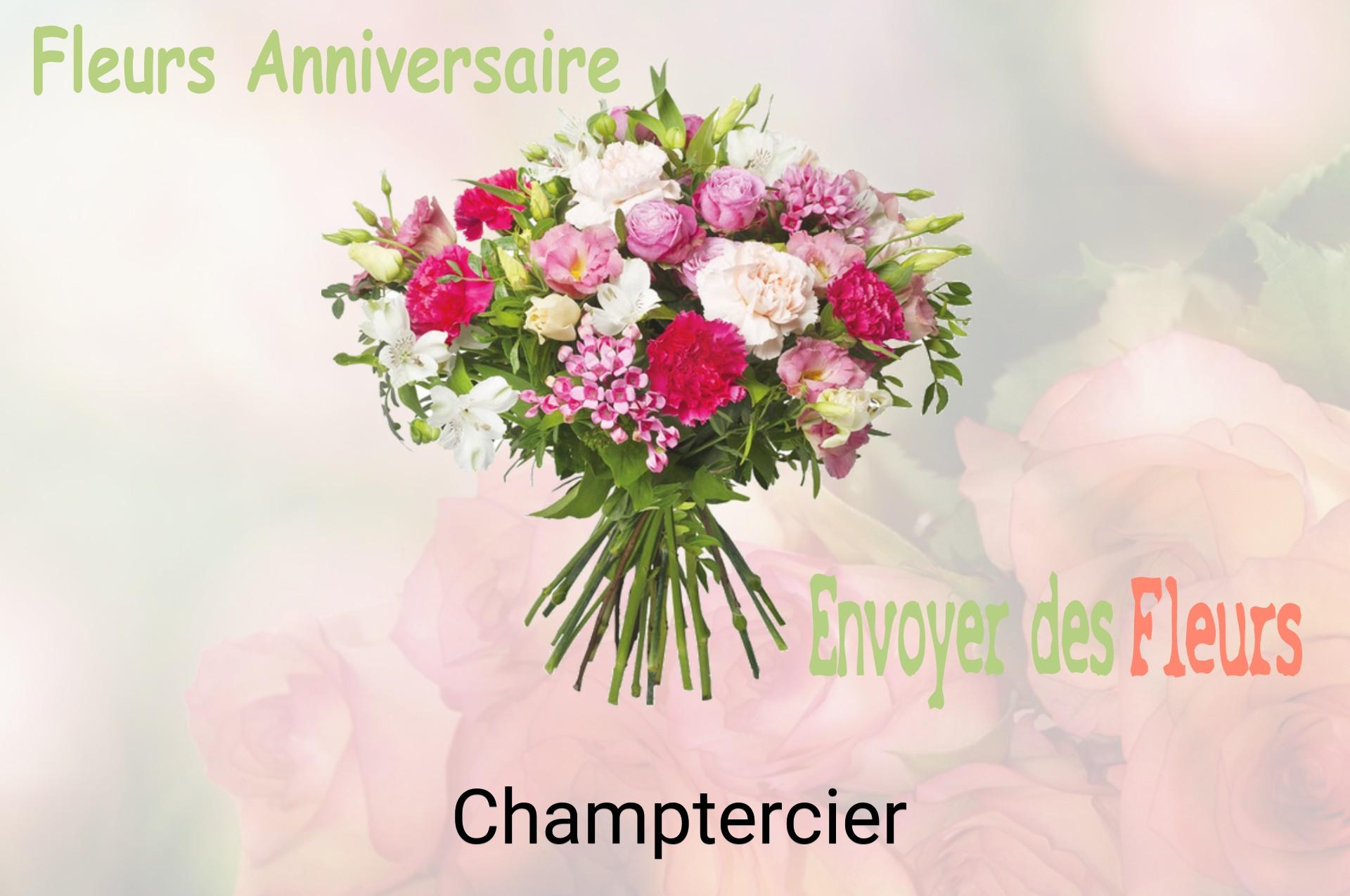 Bouquet de fleurs d’anniversaire livré à Champtercier